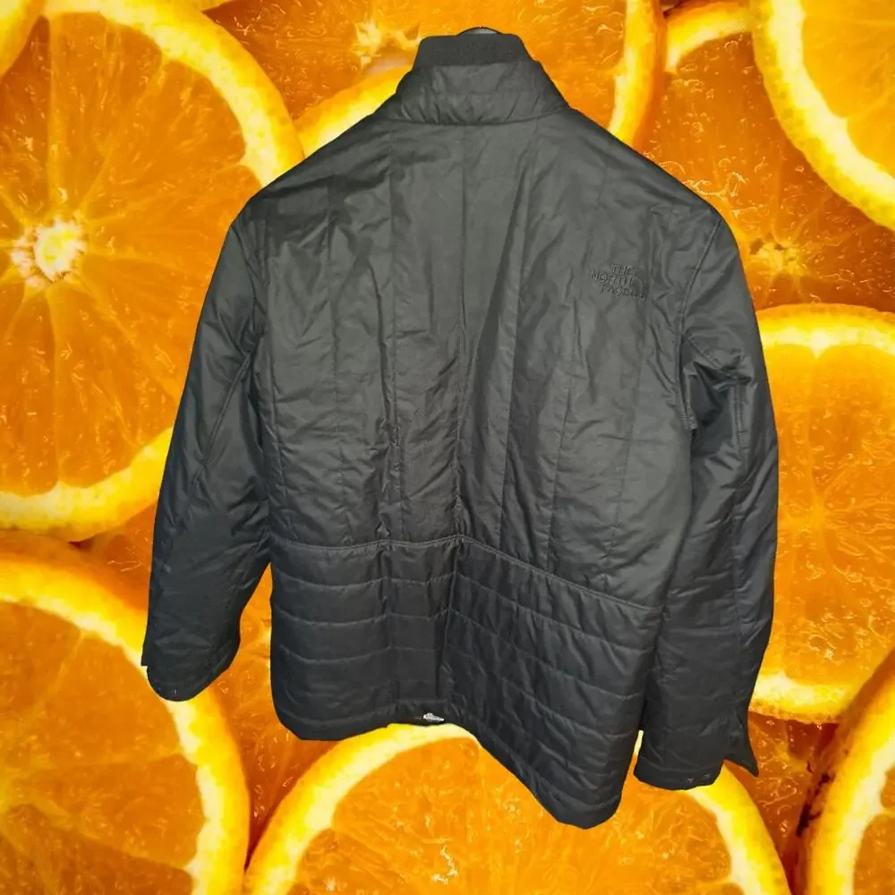 The North Face Black Quilted Jacket Size Small‎